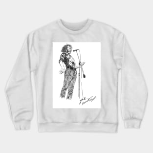 Joe Cocker Original Hand Drawn Ink Artwork Crewneck Sweatshirt